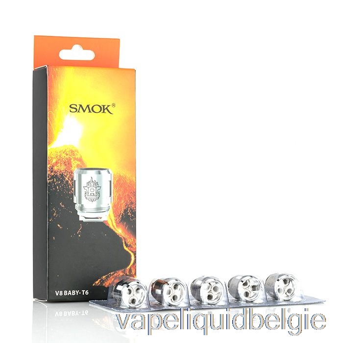 Vape Smaken Smok Tfv8 Babyvervangende Spoelen V8 Baby-t6 Zesvoudige Kern